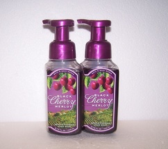 Bath &amp; Body Works Black Cherry Merlot Gentle Foaming Hand Soap x2 - £20.27 GBP