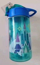 Zak Designs Frozen Elsa Anna Olaf Leak-Proof Water Bottle Push Button li... - £6.05 GBP