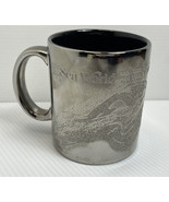 Vintage Sea World Chrome Silver Embossed Souvenir Mug Kill er Whale Orca... - £8.30 GBP