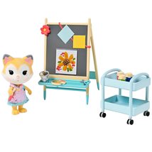 Sunny Days Entertainment Honey Bee Acres Paint &amp; Color Art Fun  13 Piece Dollho - £10.54 GBP