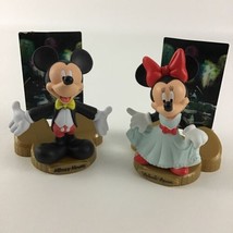 Disney 50th Anniversary Mickey Mouse Minnie Figures Display Stands McDonalds Toy - £19.18 GBP