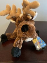 NEW Webkinz Reindeer Plush New Sealed Unused Code Ganz HM137 - $37.39
