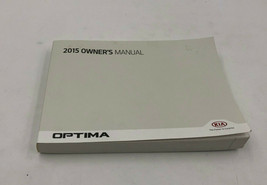 2015 Kia Optima Sedan Owners Manual Handbook OEM I01B17008 - £7.77 GBP