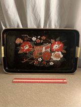 Vintage Japanese Lacquerware Serving Tray by HiLAC Japan 19” Good Condition - £13.22 GBP