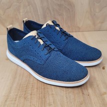 Cole Haan Original Grand Mens Shoes Size 10 M Plain Toe Blue Oxfords C29733 - $58.87