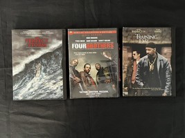 DVD Lot of 3 The Perfect Storm Four Brothers Training Day Mark Wahlberg Denzel - £9.40 GBP