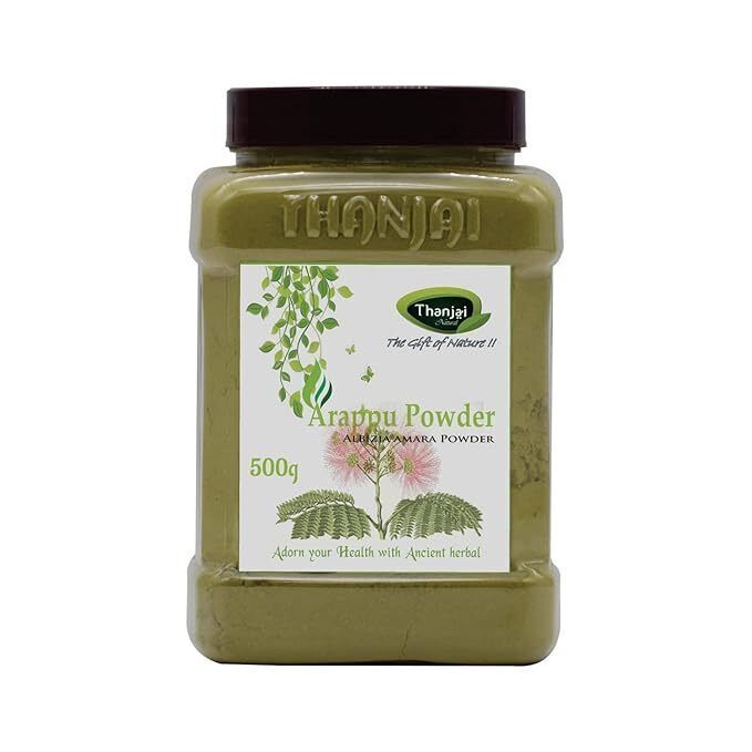 Arappu Powder/Albizia Amara 500 Gm (Jar)Traditional Hair Wash & Hair Conditioner