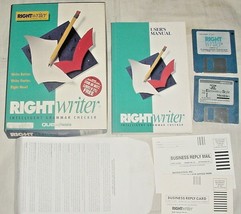 Right Writer Vintage Intelligent Grammar Checker for IBM &amp; MS-DOS Comput... - £7.10 GBP