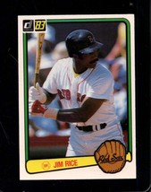 1983 Donruss #208 Jim Rice Nmmt Red Sox Hof *X108237 - £4.22 GBP