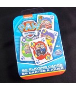 Paw Patrol playing cards in collector tin New Sealed - £5.19 GBP