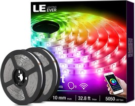 Led Strip Lights, Wifi Smart 32 Point 8 Ft. Color Changing Led, Home And... - £32.37 GBP