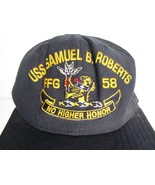 Vintage USS Sameul B Roberts Hat Baseball Cap New Era USA - £12.96 GBP