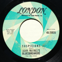 John Mayall&#39;s Bluesbreakers *Suspicions/Oh, Pretty Woman* 45 Vinyl 7&quot; Single #3 - £12.25 GBP