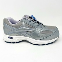 Reebok Work On Line Light Grey Oxford Womens Wide Composite Toe Sneakers RB448 - £28.37 GBP