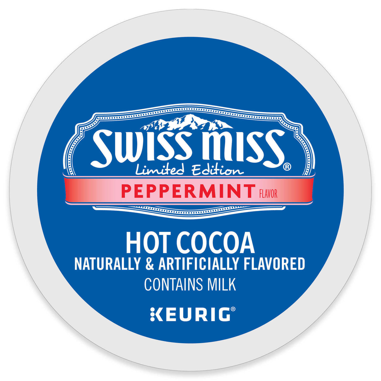 Swiss Miss Peppermint Hot Cocoa 16 to 132 Keurig K cup Pods Pick Any Qua... - $19.78+
