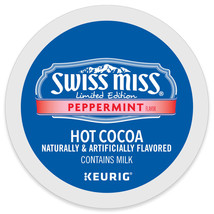 Swiss Miss Peppermint Hot Cocoa 16 to 132 Keurig K cup Pods Pick Any Quantity - £15.62 GBP+