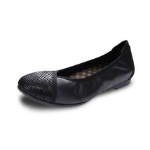 Revere Women&#39;s Nairobi Ballet Shoes Black Lizard - $1,408.04 MXN