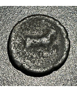 1st-2nd Centuries BC Greek Aeolis Aegae AE 18.2mm Apollo &amp; Goat Coin - $34.65