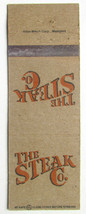 The Steak Co.  Batesville Forrest City, Arkansas Restaurant 20RS Matchbook Cover - £1.39 GBP