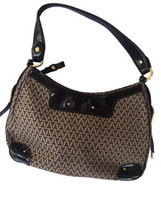 Womens La Tour Eiffel Paris Brown Zipper Inner Pockets Designer Shoulder Bag - £20.87 GBP