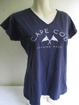 Cuffy’s of Cape Cod Seaside Race Cotton T-Shirt Womens Size Medium 2014 ... - £11.95 GBP