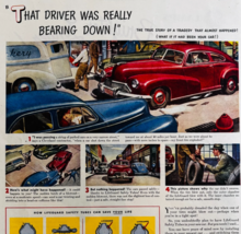 1947 Goodyear Tires Advertisement Automobilia Vintage Safety Tubes DWUU7 - $29.99