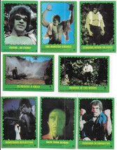 The Incredible Hulk Tv Series Trading Cards Ex 1979 Topps You Choose Your Card - $2.00