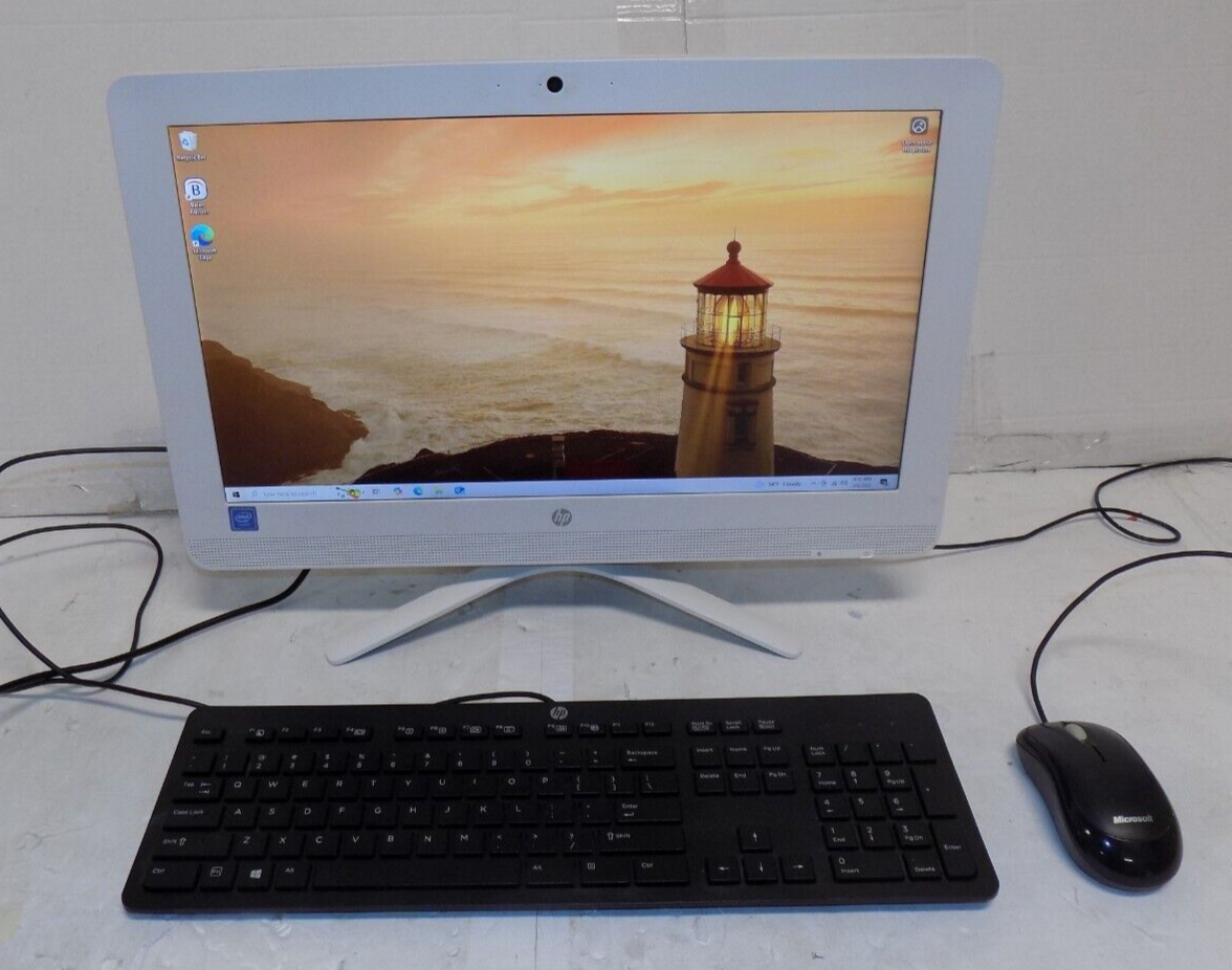 HP 20-c210 All-in-One 19&quot; Wide Computer w/ Keyboard Mouse 1TB HDD 6GB Ra... - $156.78