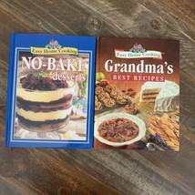 Easy Home Cooking No-bake Desserts &amp; Grandma’s Best Recipes Hardbacks - £12.95 GBP