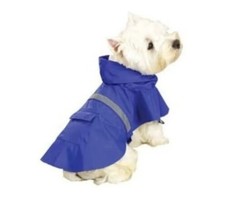 Rain Coat for Dogs With Reflective Strip by Guardian Gear Size Medium - £7.58 GBP