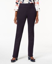 allbrand365 designer Womens Regular And Short Lengths Ponte Pants,Deepest Navy,4 - £34.51 GBP