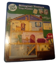 Leap Frog Bilingual Venture Tray Puzzles 2-6 NOS 3 Unopened Puzzles - $8.90