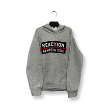 Kenneth Cole Reaction Boy Pullover Hoodie Gray Long Sleeve Hooded 10-12 New - £13.18 GBP