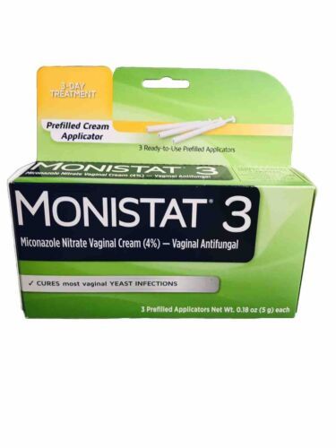 Monistat 3-Day Yeast Infection Treatment - 0.18 oz  5 gm Each - $14.73