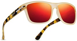 Polarized Sunglasses for Women Men Trendy Square UV Protection Fashion S... - £21.52 GBP