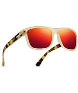 Polarized Sunglasses for Women Men Trendy Square UV Protection Fashion S... - £21.46 GBP