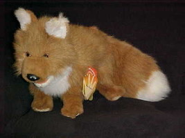 28&quot; Fox Puppet Plush Toy With Tags By Folktails Folkmanis - £39.77 GBP