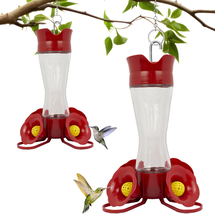 203CPBN-2 Glass Hummingbird Feeders for Outdoors with Perches, Ant Moat,... - $26.25