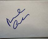 Michael Caine Signed Autographed 4x6 Index Card - $35.00