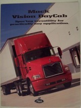 2002 Mack Vision Daycabs Brochure - Full Color - $10.00