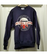 Vintage Jerzees Seattle Victoria Clipper Ferry Boat Blue Sweatshirt USA ... - $581.30 MXN