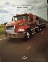 2003 Mack Vision Sleeper Tractors Brochure - Full Color - $10.00