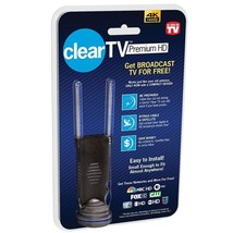 CLEAR TV CTV-MINI AS SEEN ON TV INDOOR ANTENNA, BLACK, 9 INCH - £9.47 GBP