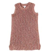 ella moss Knit Sleeveless Sweater Tank Top Junior Womens size XS Coral Pink - $26.99
