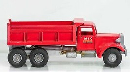 Smith-Miller Red MIC Dump Truck circa 1950&#39;s - £1,565.54 GBP