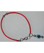 Lot of 12 Red string bracelet with evil eye protection symbol kabbalah R... - £6.03 GBP