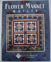 Thimbleberries Flower Market Quilts Patchwork Pattern Book Lynette Jensen BK 235 - £6.29 GBP