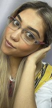 New Salvatore Ferragamo SF 1122 187 53mm Women&#39;s Gold Eyeglasses Frame - £133.36 GBP
