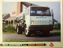 1993 Mack Manager MS300P Cabover Tanker Truck Brochure - $10.00