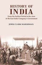 History of India From the Earliest Period to the close of the East I [Hardcover] - £39.63 GBP